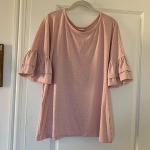 Caslon Tiered Bell Sleeve Tee